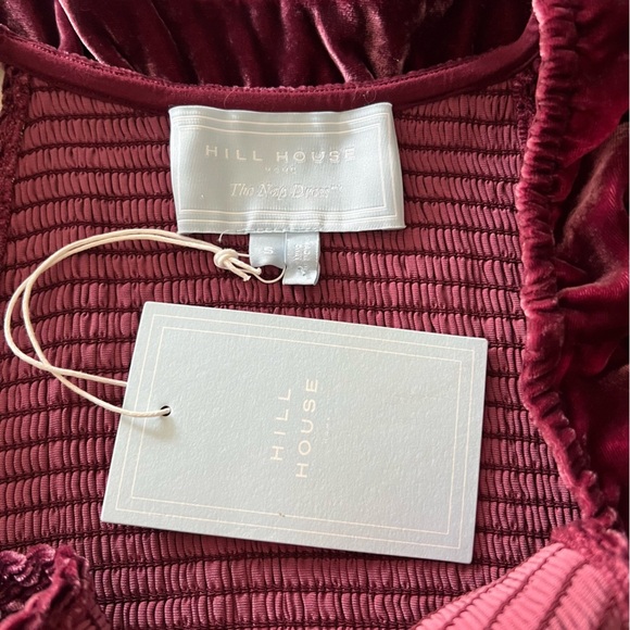 Hill House Akilah Nap Dress in Burgundy Velvet - Picture 9 of 16